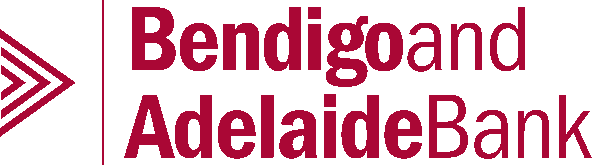 BendigoとAdelaideの銀行ロゴ